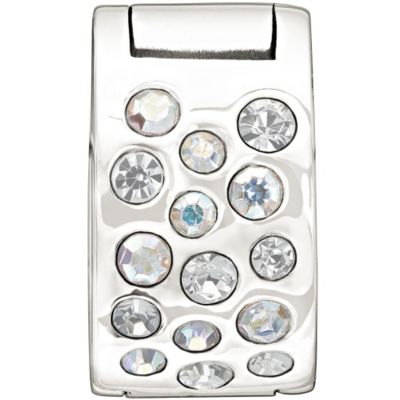 Chamilia With Swarovski Crystal Elements Glimmer Lock Bead