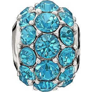 Chamilia With Blue Swarovski Crystal Splendour Bead