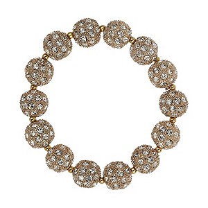 Mikey Yellow Crystal Heavy Bracelet