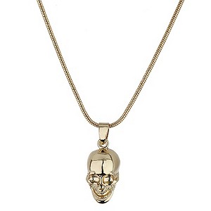 Mikey Yellow Skull Necklace