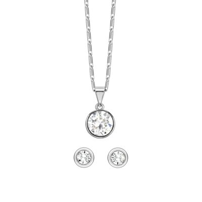 Radiance With Swarovski Crystal Elements Earrings & Pendant