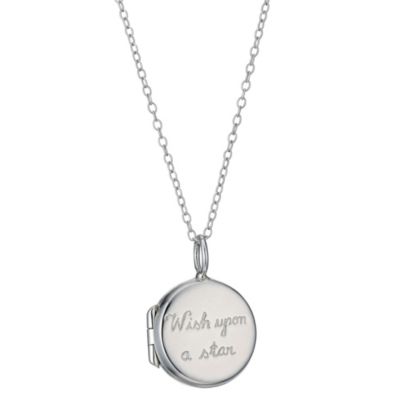 Sterling Silver Children's 'Wish Upon a Star' Locket 14
