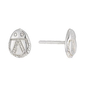 Sterling Silver Ladybird Stud Earrings in Ladybird Box