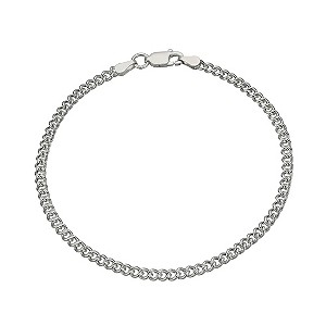 Sterling Silver Curb Chain BraceletSterling Silver Curb Chain Bracelet