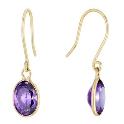 Lumiere 18ct Gold-Plated With Swarovski Elements Earrings