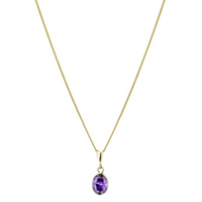 Lumiere 18ct Gold-Plated With Swarovski Elements Pendant