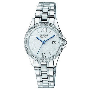 Citizen Eco Drive Ladies' Stainless Steel Bracelet WatchCitizen Eco Drive Ladies' Stainless Steel Br