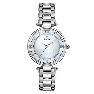 Bulova Ladies' Stainless Steel Bracelet Watch