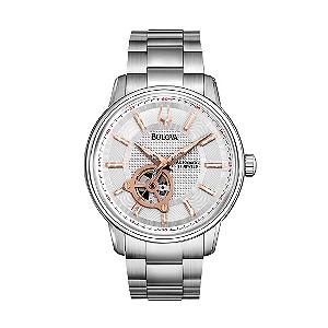 Bulova Men's Automatic Stainless Steel Bracelet Watch