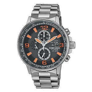 Citizen Eco-Drive Nighthawk Chronograph Bracelet Watch