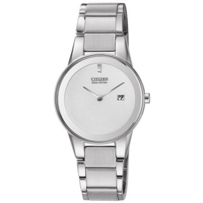 Citizen Eco-Drive Ladies' Silver Dial Bracelet Watch