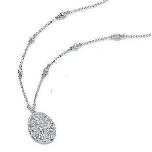 Buckley Vintage Floral Necklace