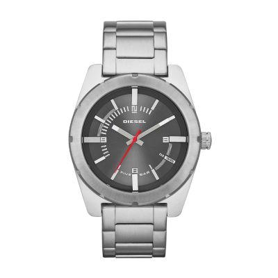 Diesel Men's Round Grey Dial Bracelet Watch