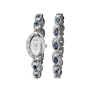 Sekonda Ladies' Stainless Steel Bracelet Watch & Bracelet