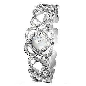 Sekonda Seksy Crystal Swarovski Elements Bracelet Watch