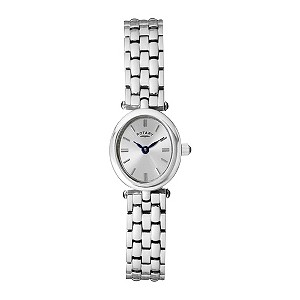 Rotary Ladies' Oval Dial Stainless Steel Bracelet Watch