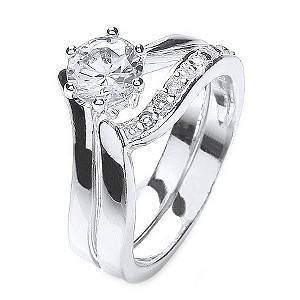 Buckley Cubic Zirconia Duo Ring Set