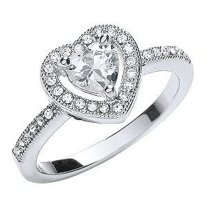 Buckley Crystal Sweetheart Ring