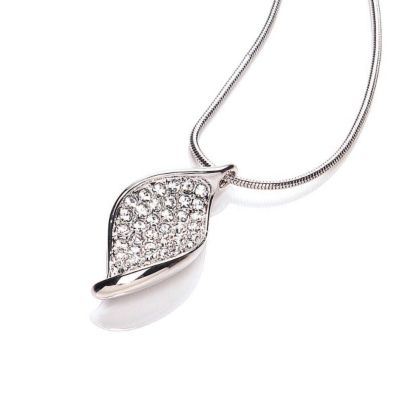 Buckley Pave Set Crystal Twist Pendant