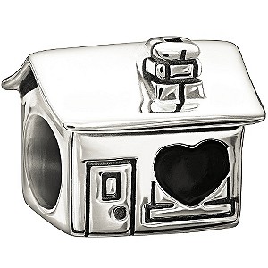 Chamilia Sterling Silver Home Is Where The Heart Is Bead