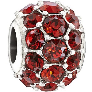 Chamilia Splendor With Swarovski Light Siam Crystal Bead