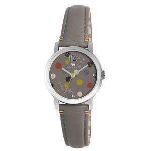Radley Ladies' Stainless Steel Brown Leather Strap Watch