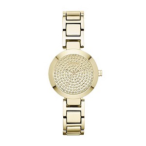 DKNY Ladies' Silver Tone Bracelet Watch