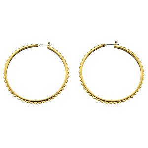 Guess Rock My World Hoop Earrings