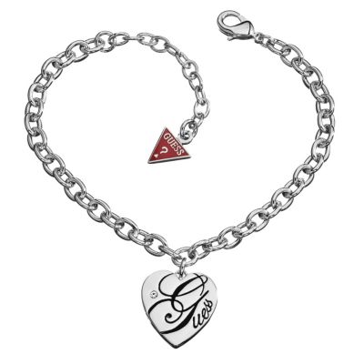 Guess All Mixed Up Heart Bracelet