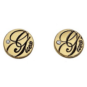 Guess Gold-Plated Micro Dot Earrings