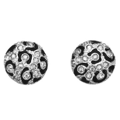 Guess Wild At Heart Leopard Stud Earrings