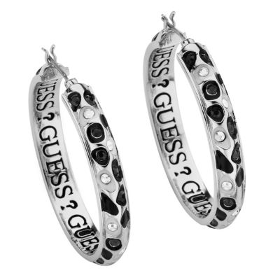 Guess Serpent Hoop Earrings