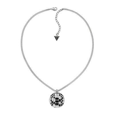 Guess Serpent Disc Necklace