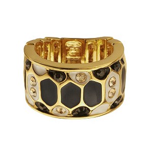 Guess Gold-Plated Serpent Stretch Ring