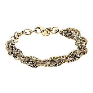 Storm Leoni Gold-Plated Chains Bracelet