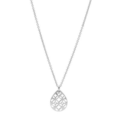 Fossil Signature Cut Out Print Pendant