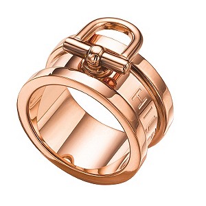 Tommy Hilfiger Ladies' Rose Gold-Plated Ring - Size B