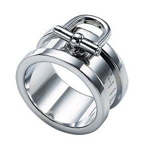 Tommy Hilfiger Ladies' Stainless Steel Ring - Size C