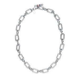 Tommy Hilfiger Infinity Link Stainless Steel Necklace