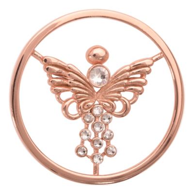Nikki Lissoni Medium Rose Gold-Plated Butterfly Disc