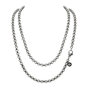 Nikki Lissoni 60cm Silver-Plated Rolo Chain