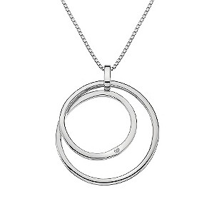 Hot Diamonds Sterling Silver Diamond Forever Circle Pendant