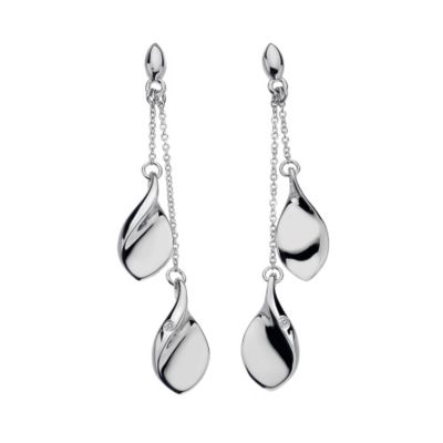 Hot Diamonds Sterling Silver Drop Earrings