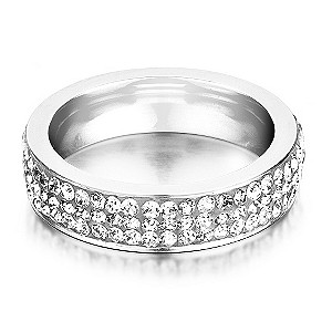 Shimla Clear Crystal Ring