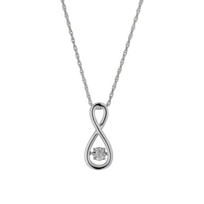 Diamonds in Rhythm Diamond Figure Of 8 Pendant