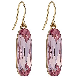 Radiance Gold-Plated Swarovski Pink Crystal EarringsRadiance Gold-Plated Swarovski Pink Crystal Earr