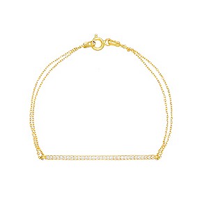 Gaia Gold-Plated Cubic Zirconia Bracelet