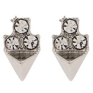 Martine Wester Moonlight Small Crystal Stud Earrings