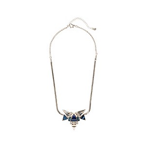 Martine Wester Moonlight Triangular Crystal Necklace