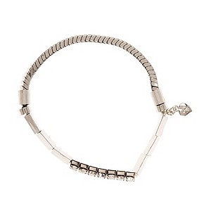 Martine Wester Moonlight Silver Crystal Bracelet